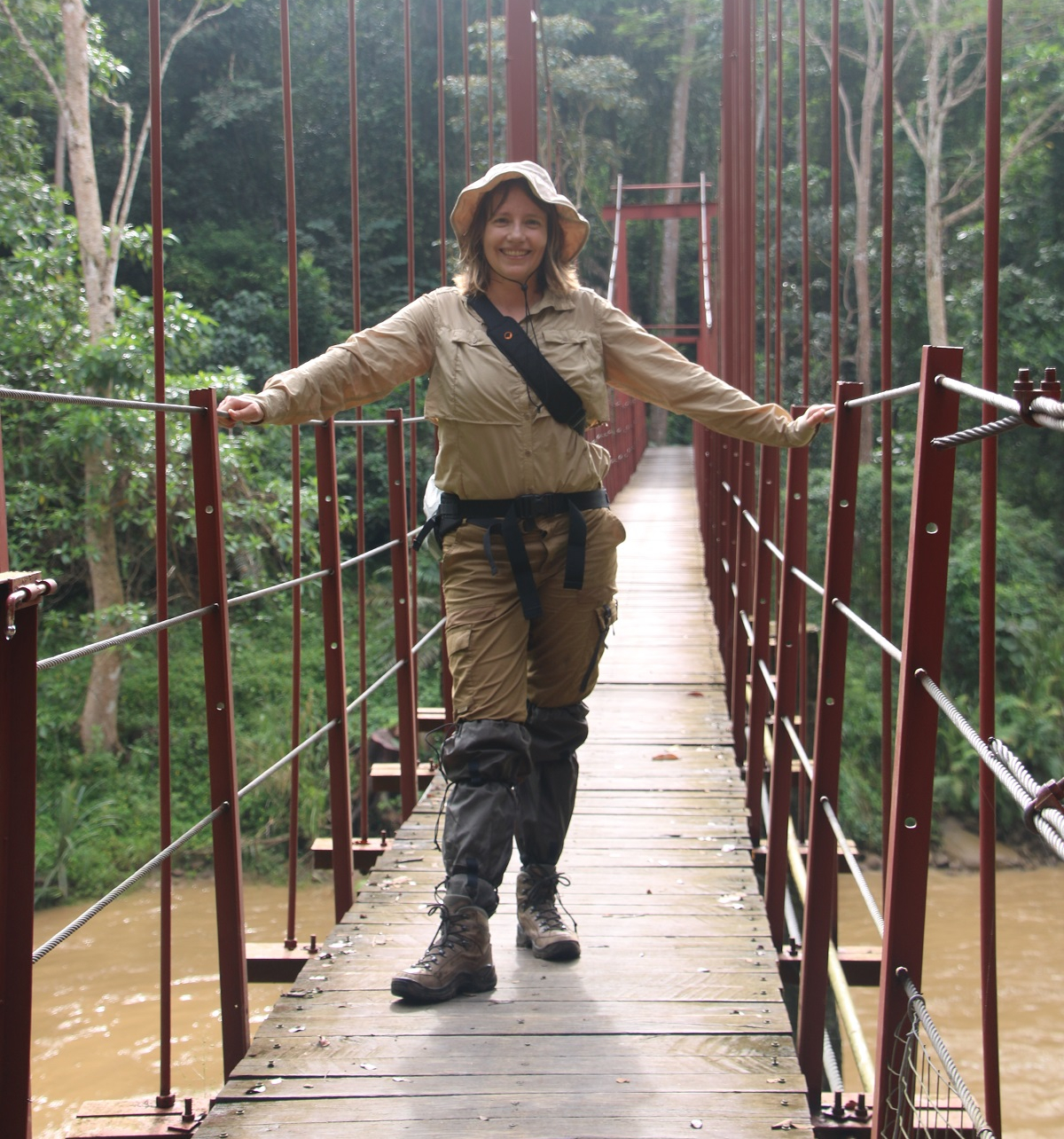 Ich bei einer Regenwald-Expedition in Sri Lanka 2019